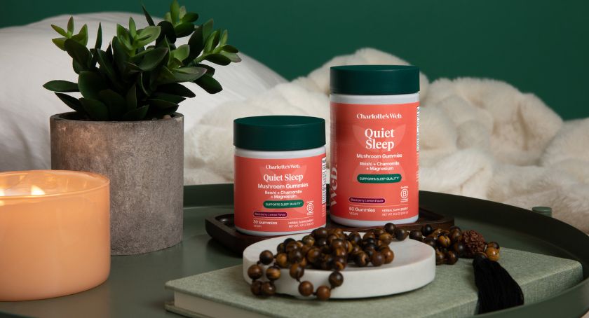 Charlotte’s Web Launches Quiet Sleep Mushroom Gummies
